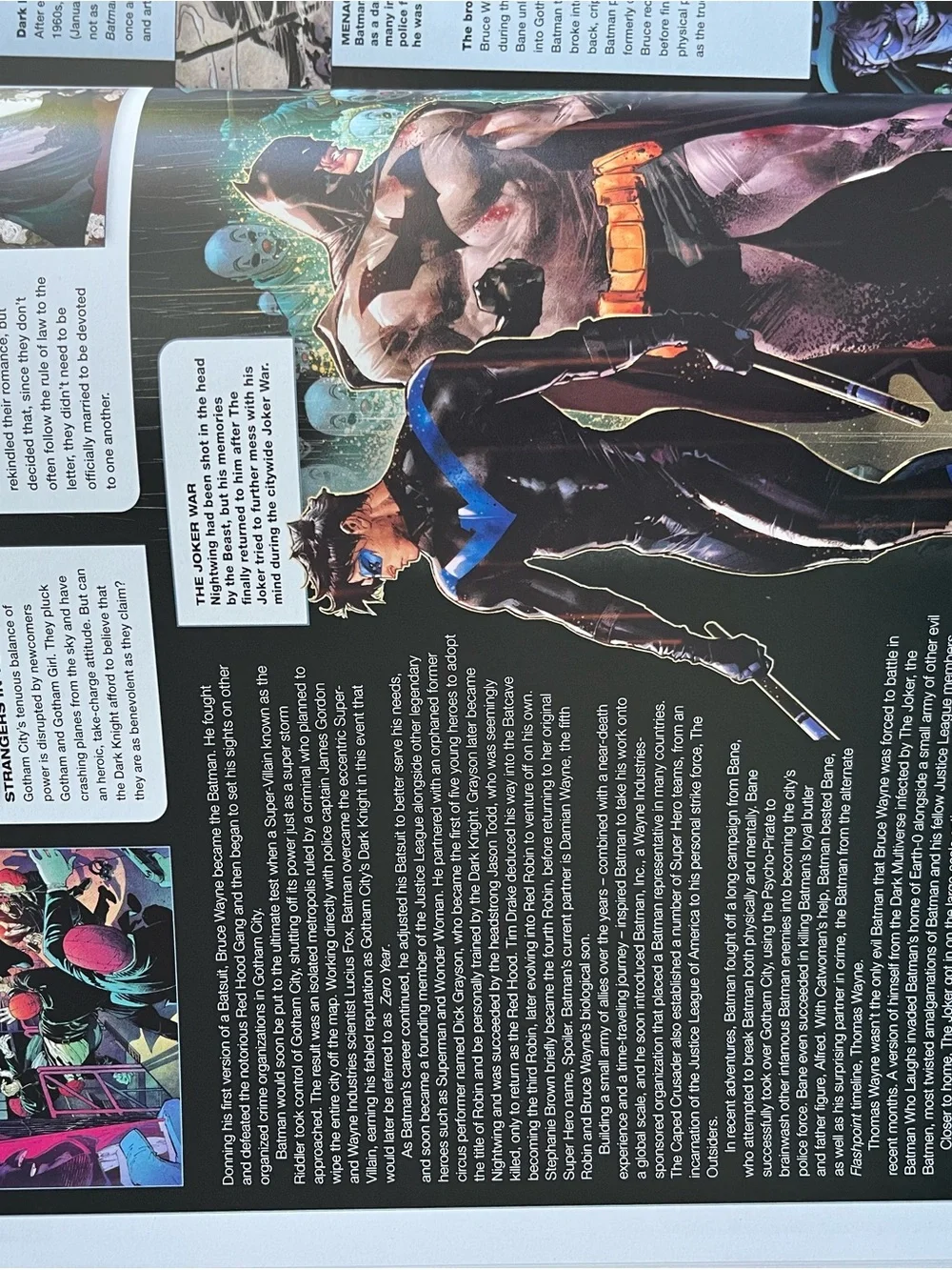 Target DC Comics Encyclopedia Hardcover - Red, Blue, Yellow, Black